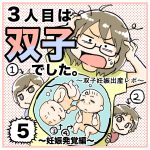 3人目は双子でした〜双子妊娠出産レポ〜⑤妊娠発覚編3