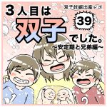3人目は双子でした〜双子妊娠出産レポ〜39 安定期と兄弟編
